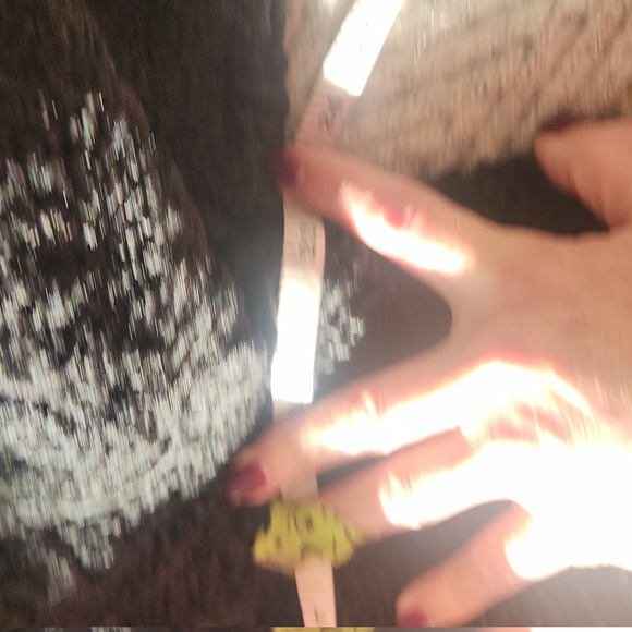 Vintage 90s pristine vintage fur/ coat with ornate collar - Picture 4 of 11